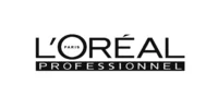 LOréal Professionnel Paris schwarzes Logo für Friseur Haartrend Villa Reichardt auf weißem Hintergrund. LOréal Professionnel Paris schwarzes Logo für Friseur Haartrend Villa Reichardt auf weißem Hintergrund.
